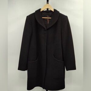 Wool Cashmere Cocoon Coat NWT Size M